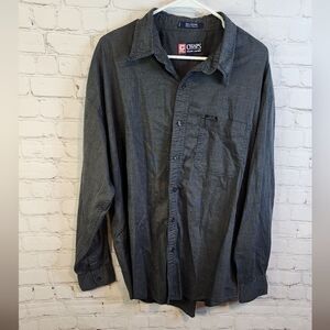 Men's Chaps/Ralph Lauren longsleeve button-down shirt, size XL